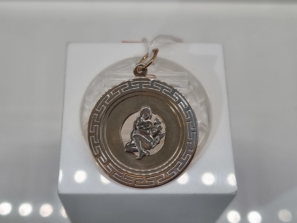 ПОДВЕСКА ЗНАК ЗОДИАКА ДЕВА Au 585