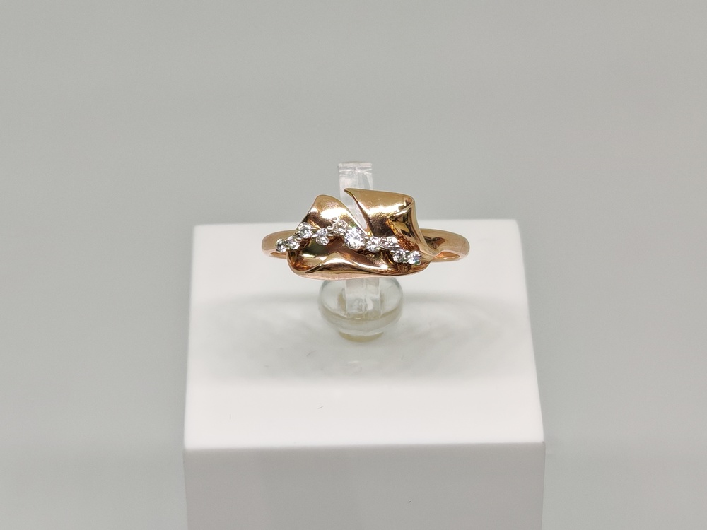 КОЛКМИ585 КОЛЬЦО С КАМНЯМИ (Au 585)