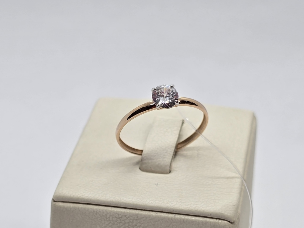 КОЛЬЦО С КАМНЕМ (Au 585)