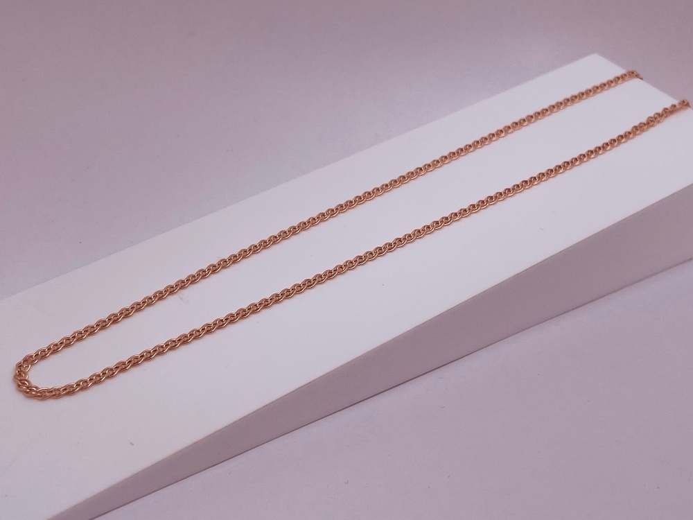 ЦЕПЬ ПУСТОТЕЛАЯ Нона (Au 585)