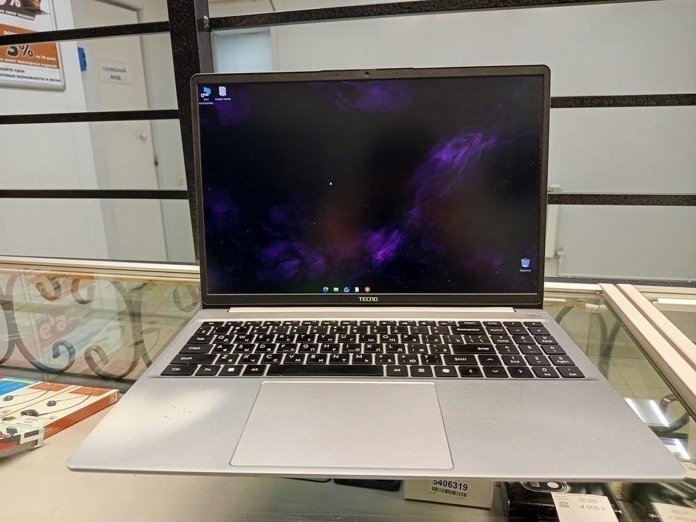 Ноутбук Tecno k16sda; Ryzen 7 5800H, AMD Radeon (TM) Graphics, 16 Гб, 1 Tb, Нет
