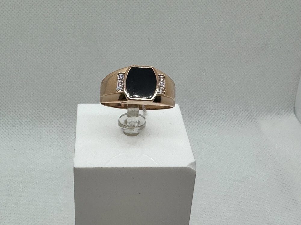 ПЕЧАТКА С КАМНЯМИ (Au 585)