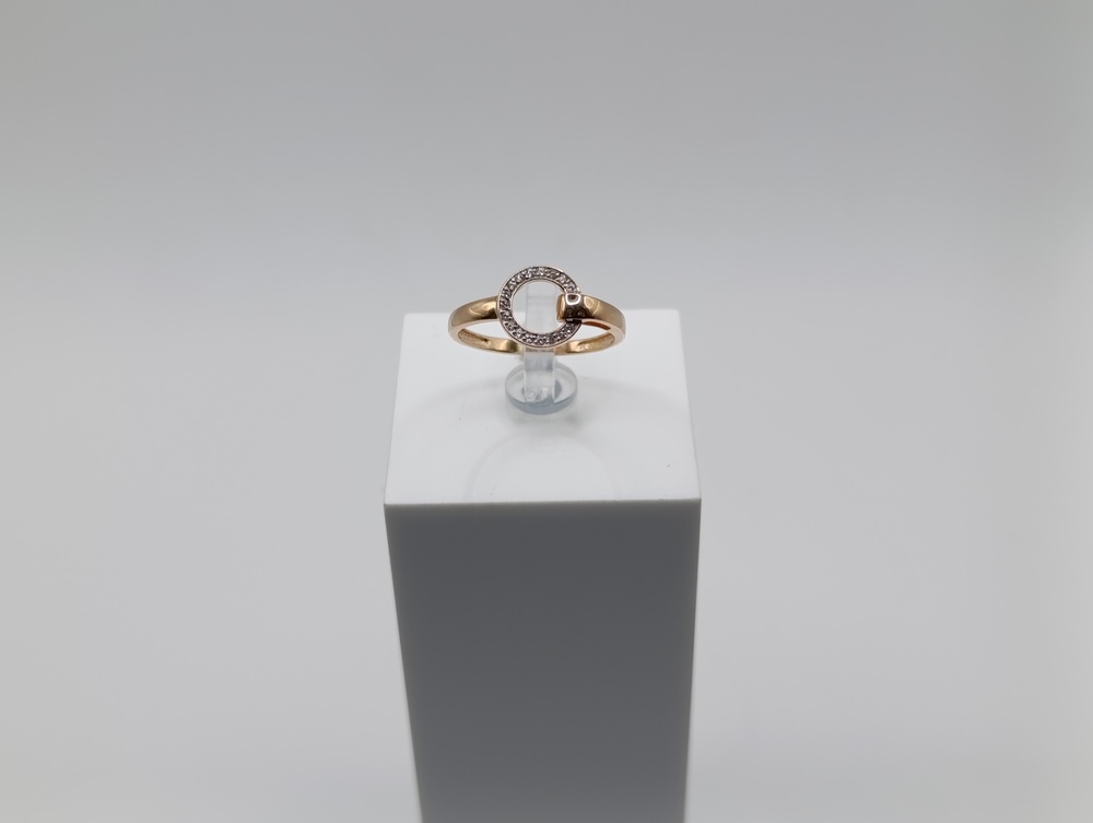 КОЛКМИ585 КОЛЬЦО С КАМНЯМИ (Au 585)