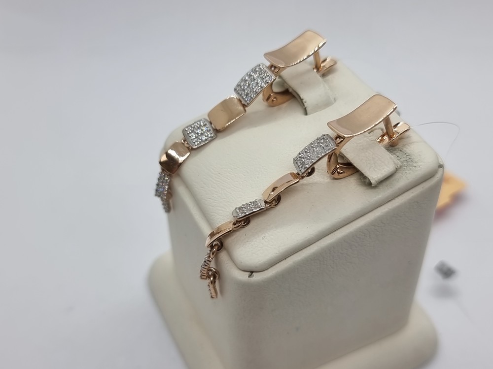 СЕРЬГИ С КАМНЯМИ (Au 585)