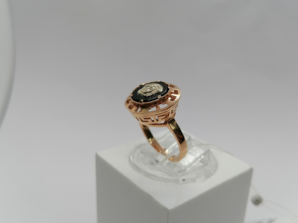 КОЛЬЦО ОНИКС (Au 585)
