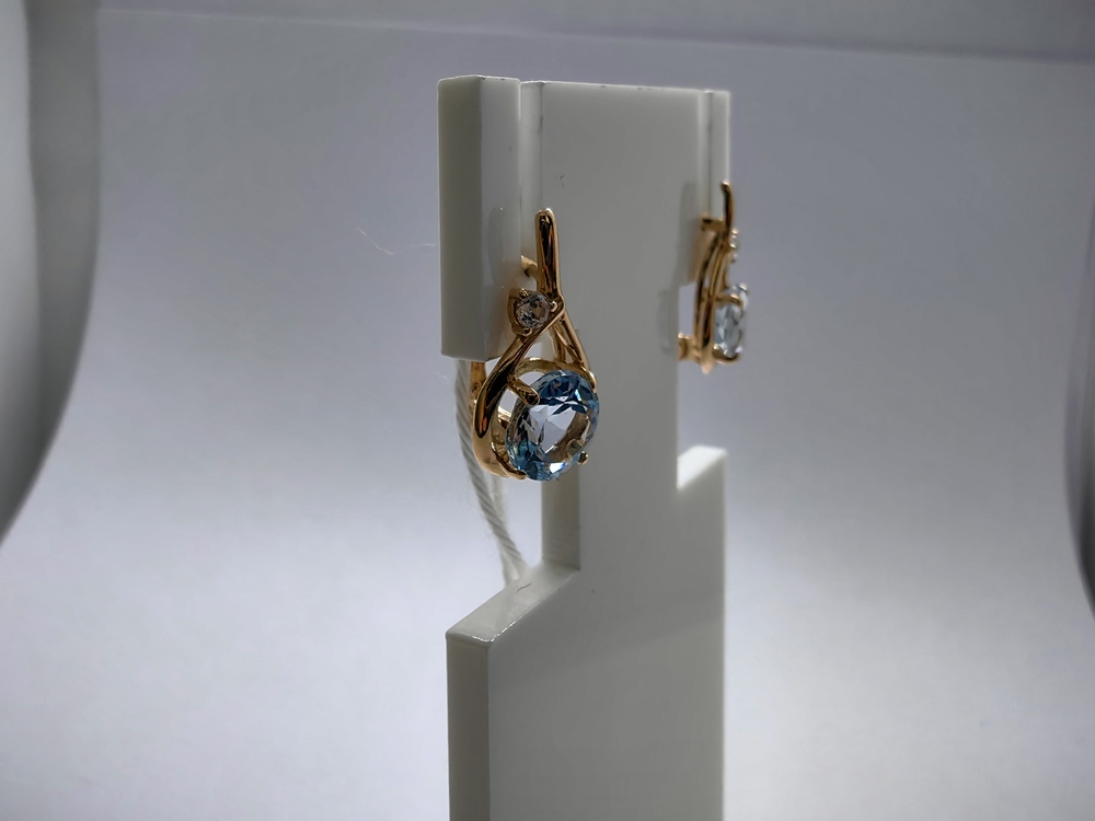 СКМИ585 СЕРЬГИ С КАМНЯМИ (Au 585) СКМИ585 СЕРЬГИ С КАМНЯМИ (Au 585)