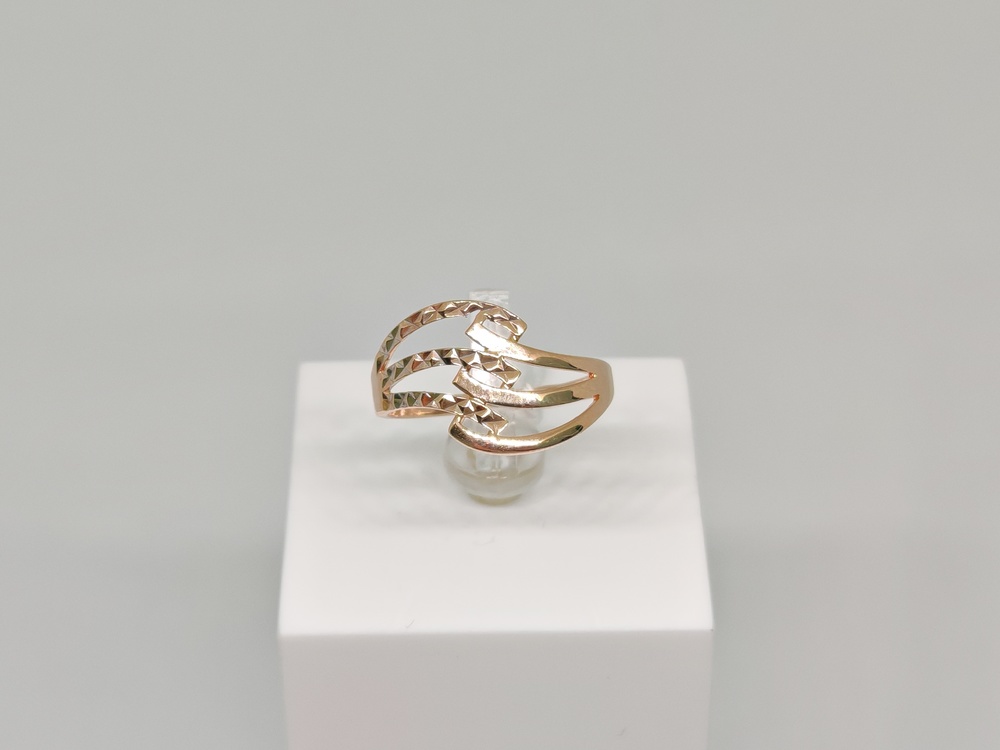 КОЛБКМ585 КОЛЬЦО БЕЗ КАМНЯ (Au 585)