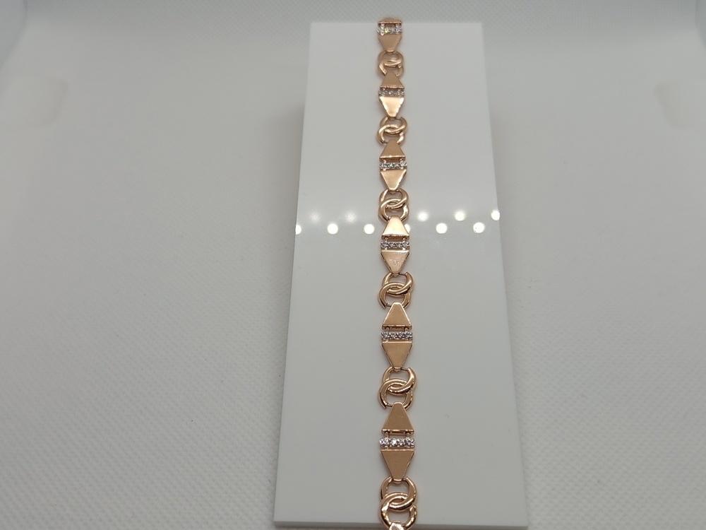 БРАСЛЕТ С КАМНЯМИ (Au 585)