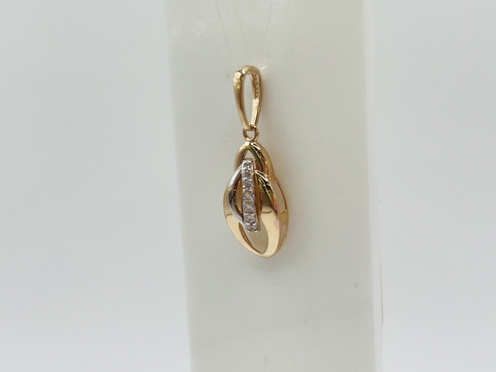 ПОДВЕСКА С КАМНЯМИ (Au 585)