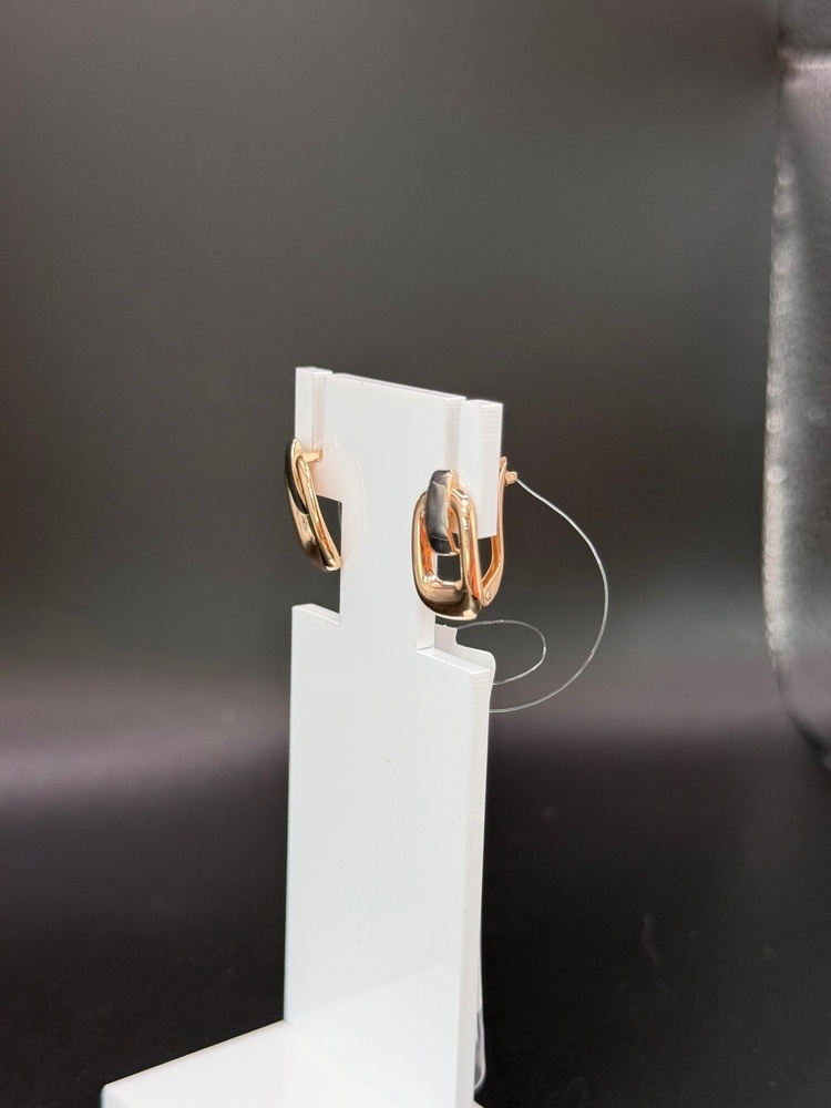 СЕРЬГИ БЕЗ КАМНЯ (Au 585)