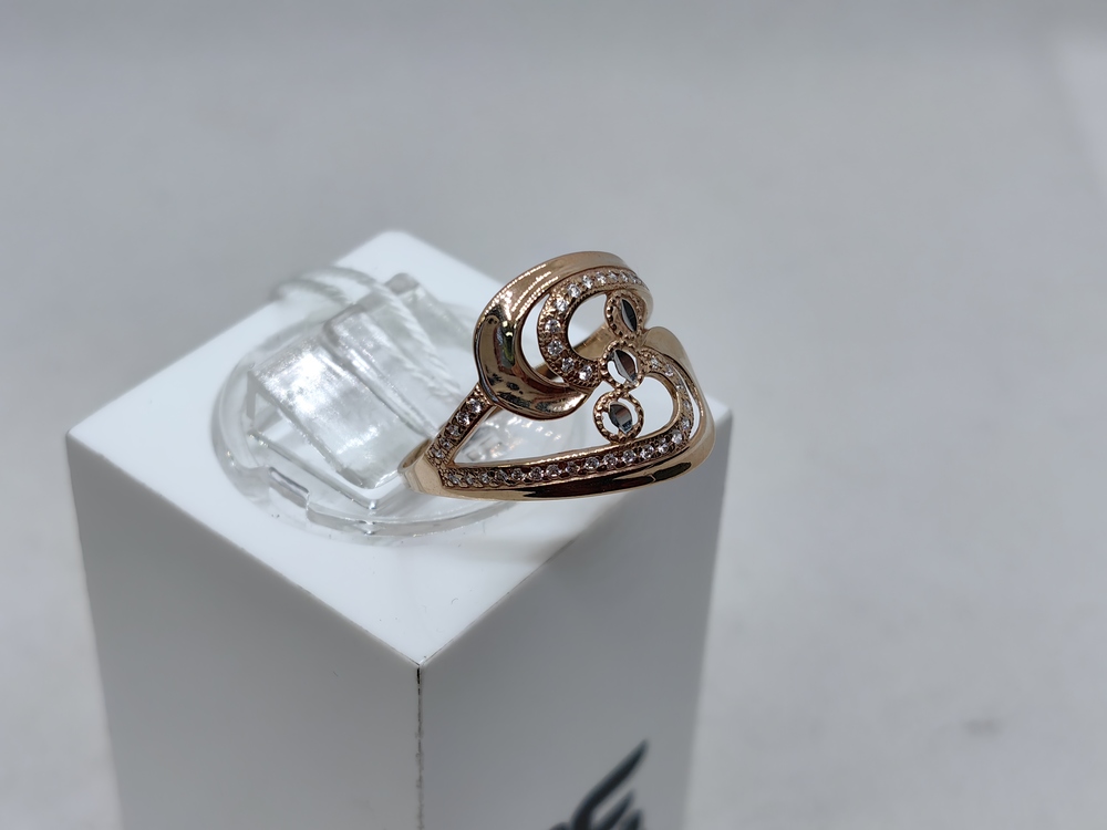 КОЛКМИ585 КОЛЬЦО С КАМНЯМИ (Au 585) КОЛКМИ585 КОЛЬЦО С КАМНЯМИ (Au 585)