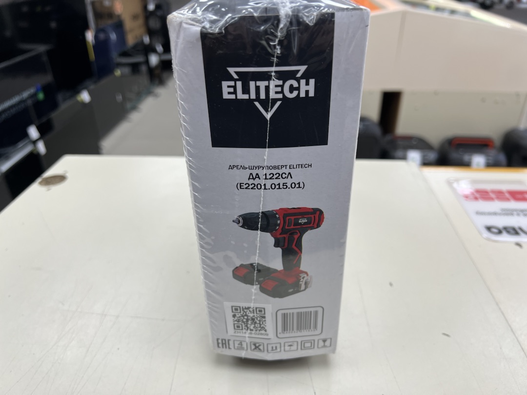 Шуруповерт Elitech ДА 122СЛ