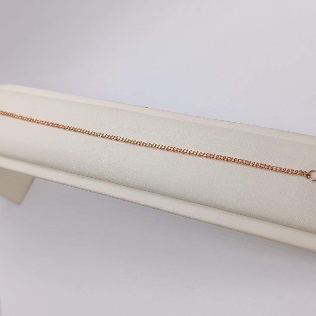 БРАСЛЕТ ПУСТОТЕЛЫЙ Панцирное Au 585