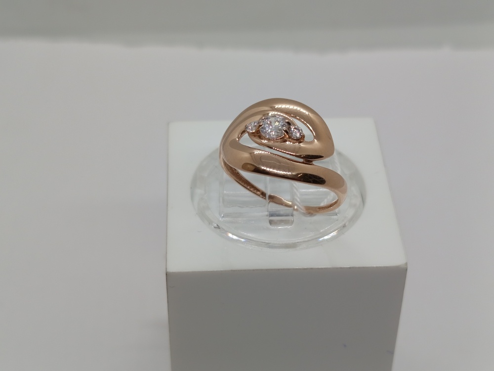 КОЛКМИ585 КОЛЬЦО С КАМНЯМИ (Au 585) КОЛКМИ585 КОЛЬЦО С КАМНЯМИ (Au 585)