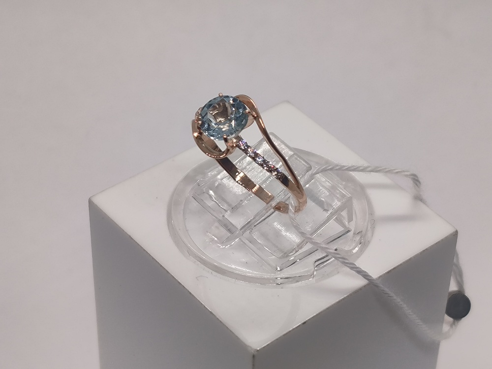 КОЛКМИ585 КОЛЬЦО С КАМНЯМИ (Au 585)