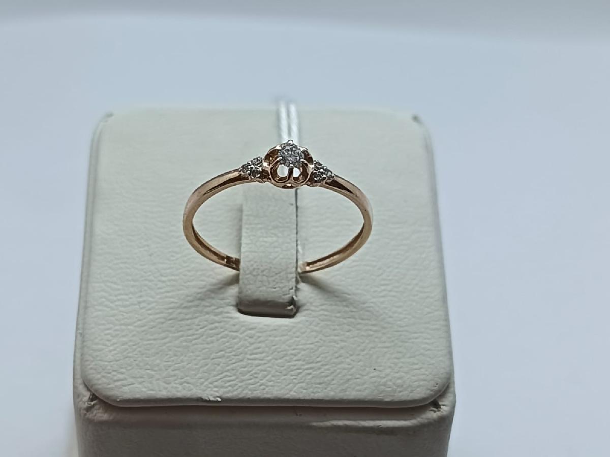 КОЛКМИ585 КОЛЬЦО С КАМНЯМИ (Au 585)