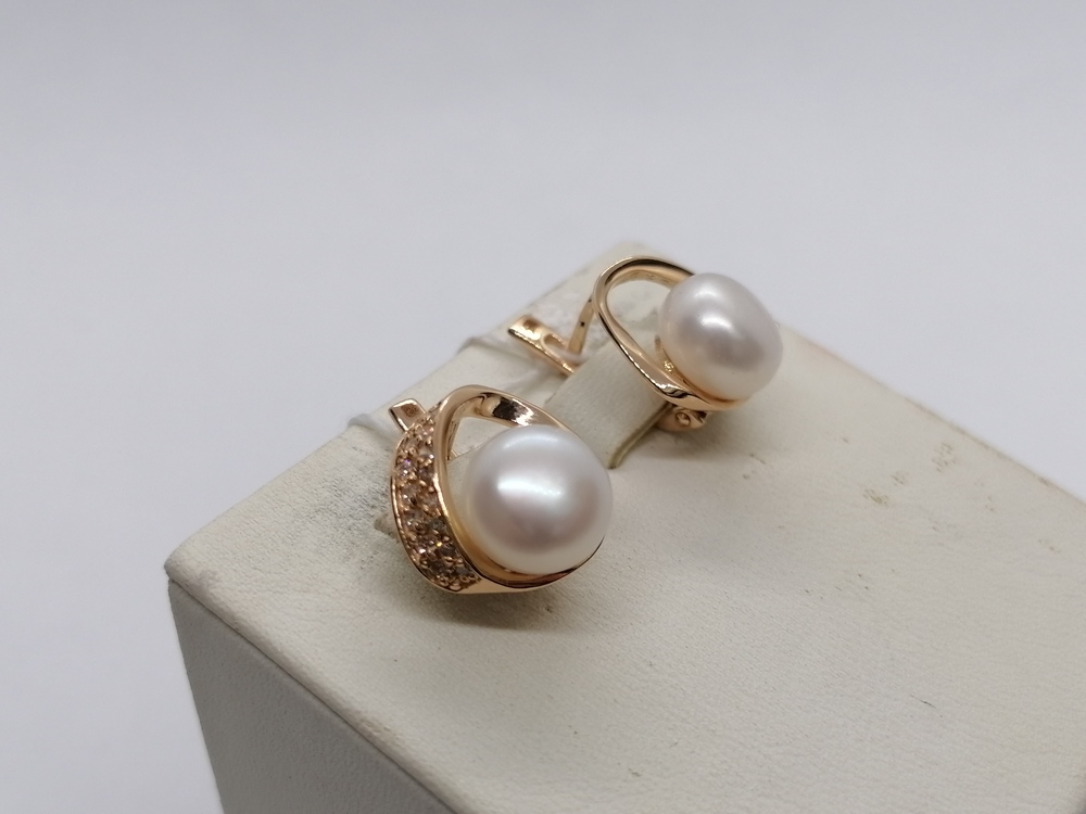 СЕРЬГИ С КАМНЯМИ (Au 585)