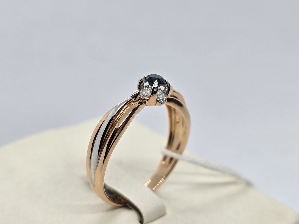 КОЛЬЦО БРИЛЛИАНТ Au 585