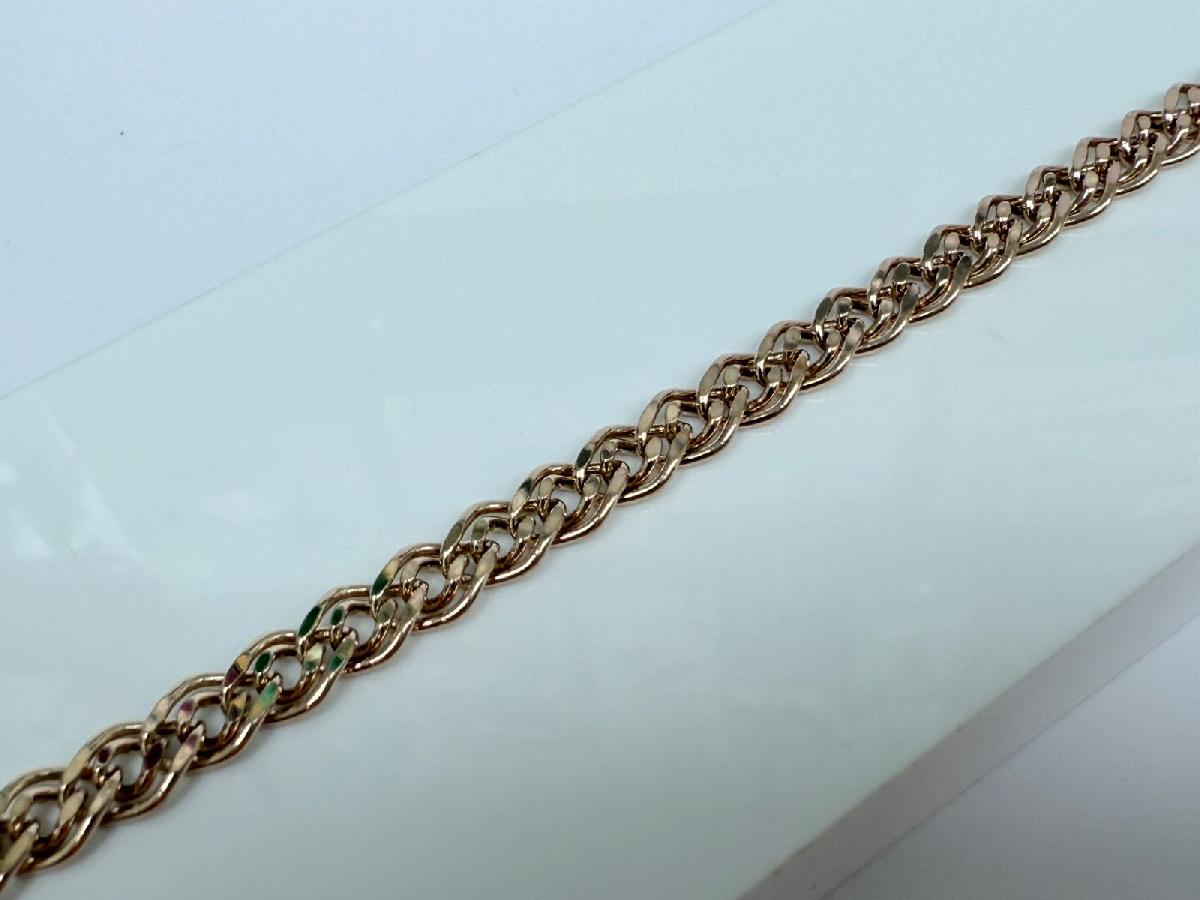 БРАСЛЕТ ПУСТОТЕЛЫЙ Нона (Au 585)