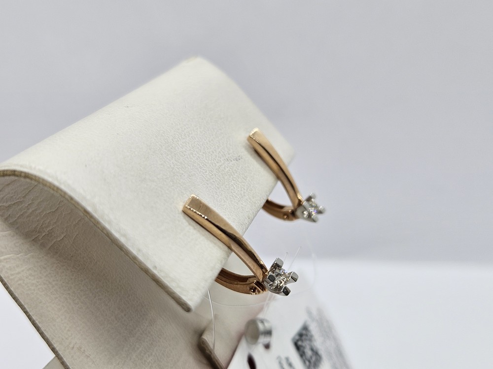 СЕРЬГИ БРИЛЛИАНТ (Au 585)