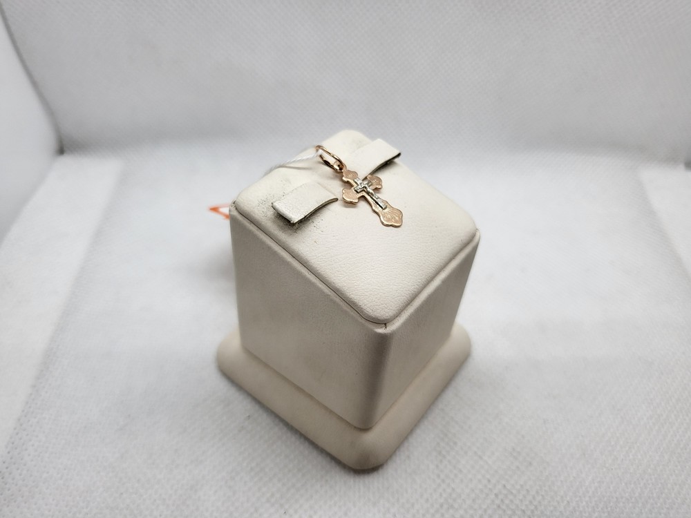 ПОДКБК585 ПОДВЕСКА КРЕСТ БЕЗ КАМНЯ (Au 585) ПОДКБК585 ПОДВЕСКА КРЕСТ БЕЗ КАМНЯ (Au 585)