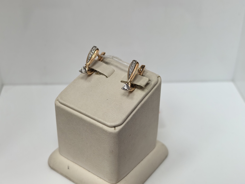 СЕРЬГИ БРИЛЛИАНТ (Au 585)