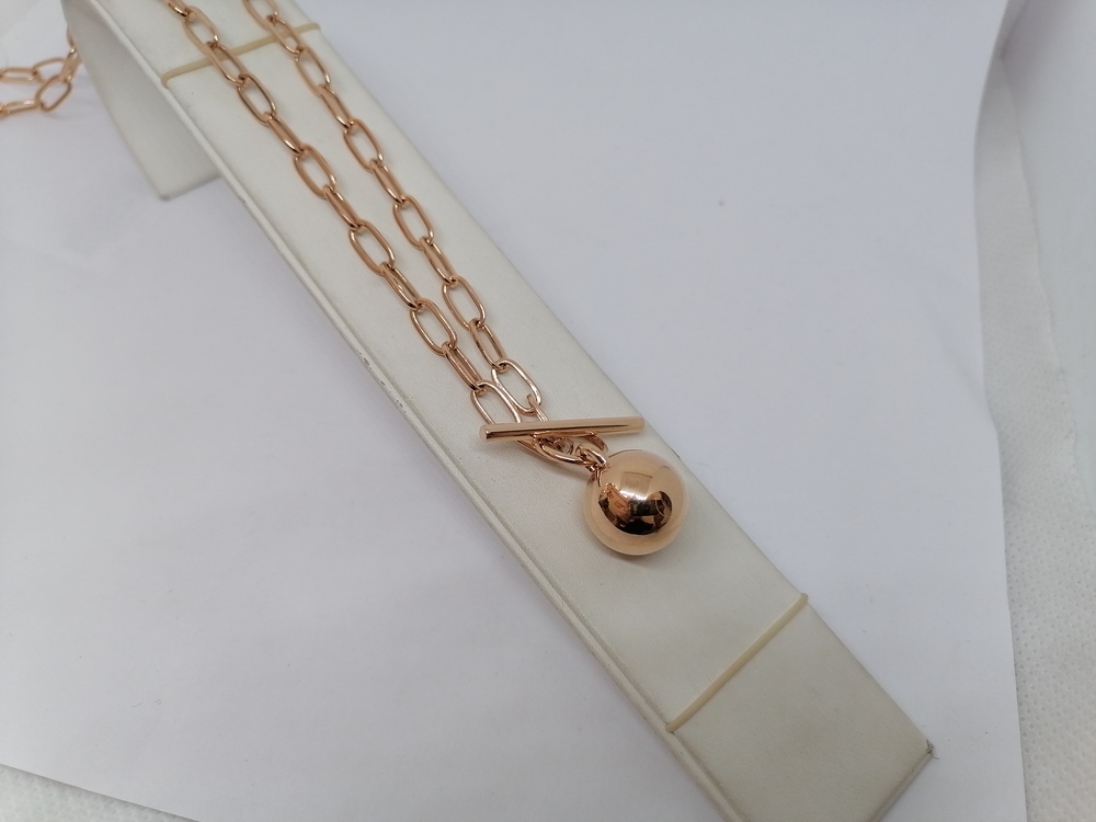 КОЛЬЕ ФАНТАЗИЯ без камня (Au 585)