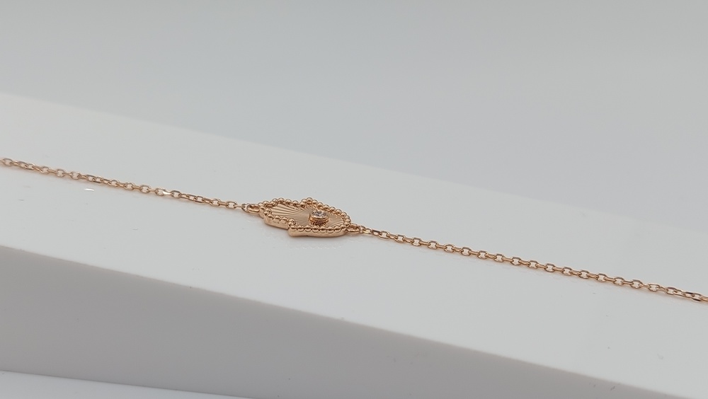 БРАСЛЕТ ФАНТАЗИЯ с камнем (Au 585)