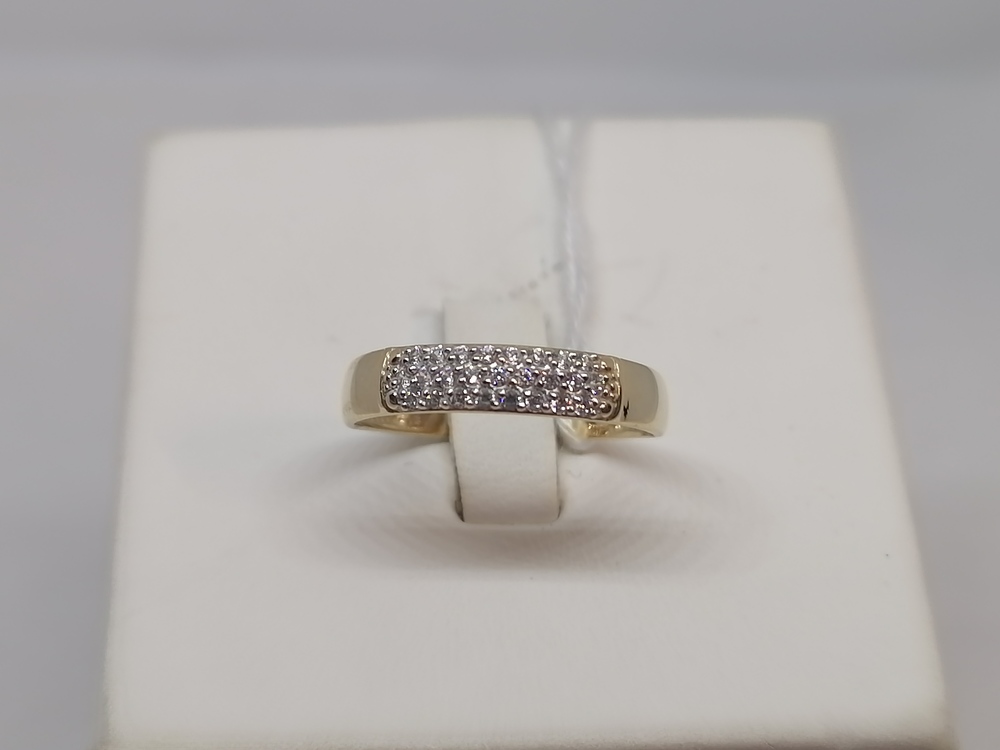 КОЛКМИ585 КОЛЬЦО С КАМНЯМИ (Au 585)