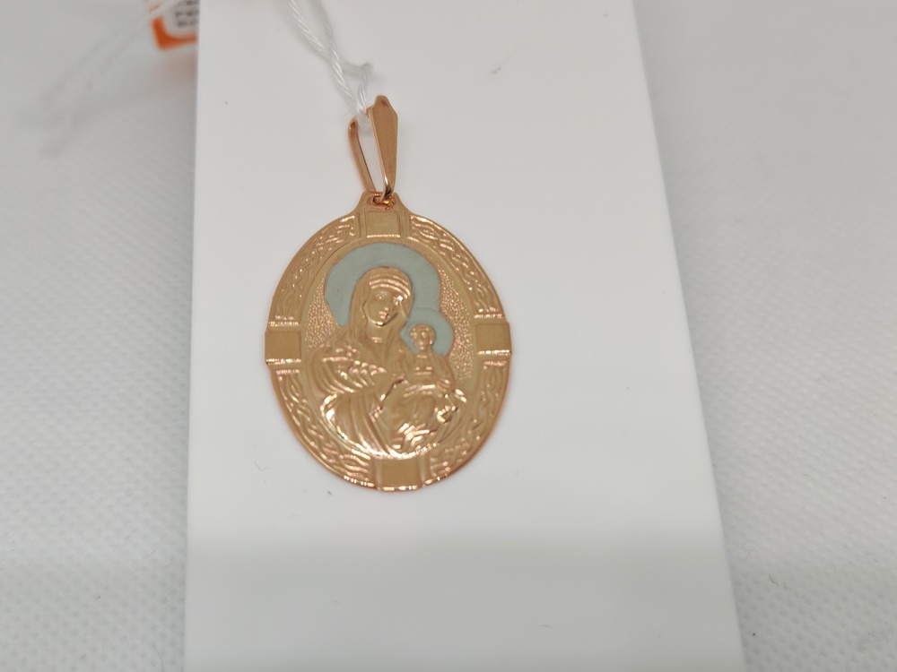 ПОДИБК585 ПОДВЕСКА ИКОНА БЕЗ КАМНЯ (Au 585)