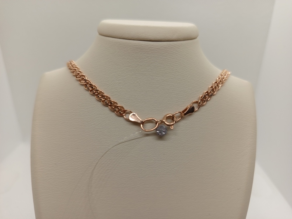 8060155П-55 ЦЕПЬ ПУСТОТЕЛАЯ Нона (Au 585)