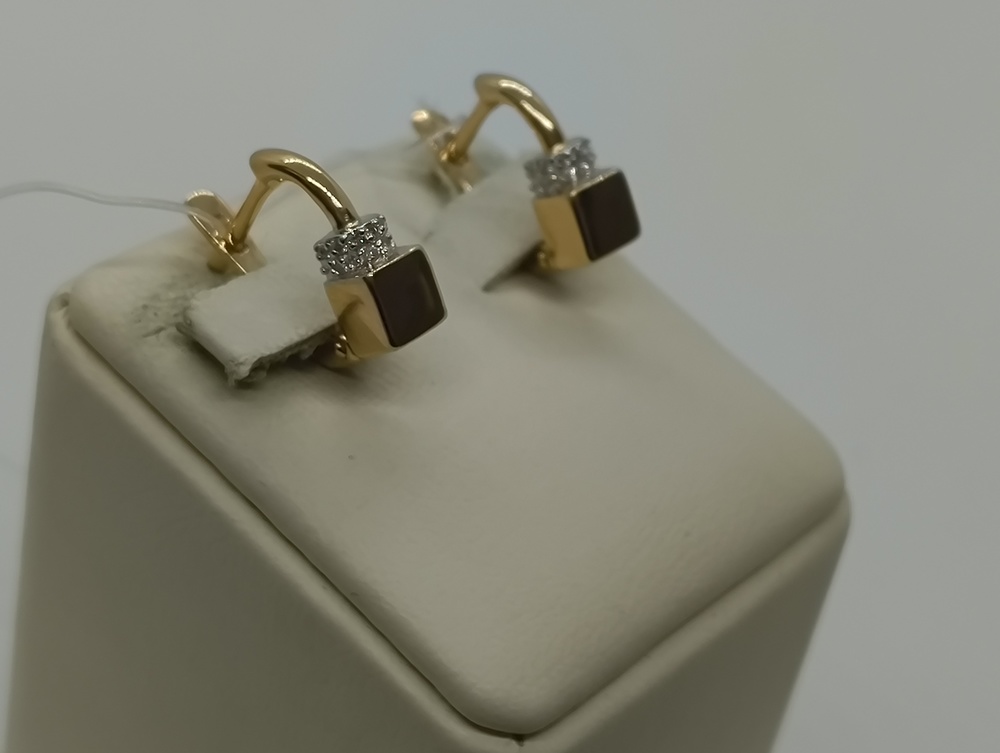 СЕРЬГИ С КАМНЯМИ (Au 585)