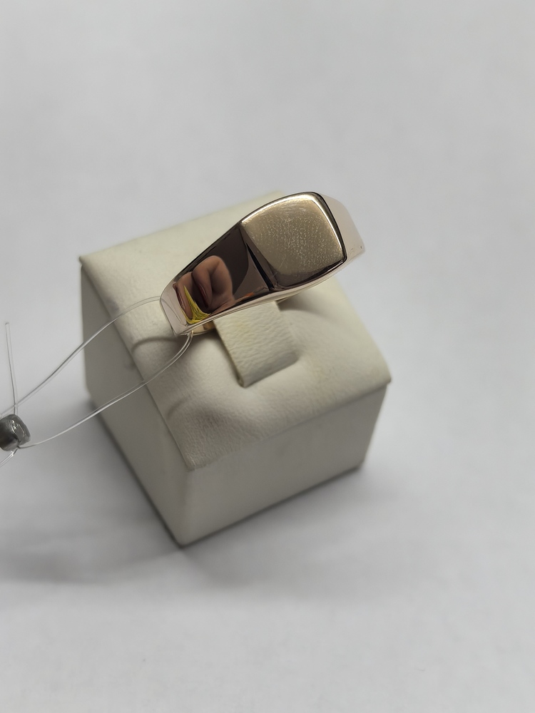 01-0062 КОЛЬЦО ПЕЧАТКА без камня (Au 585)