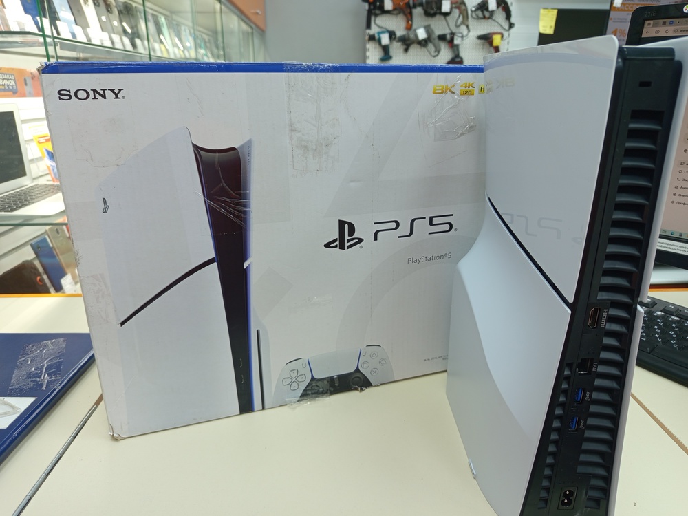Игровая приставка PlayStation 5 Slim 1TB (С дисководом)
