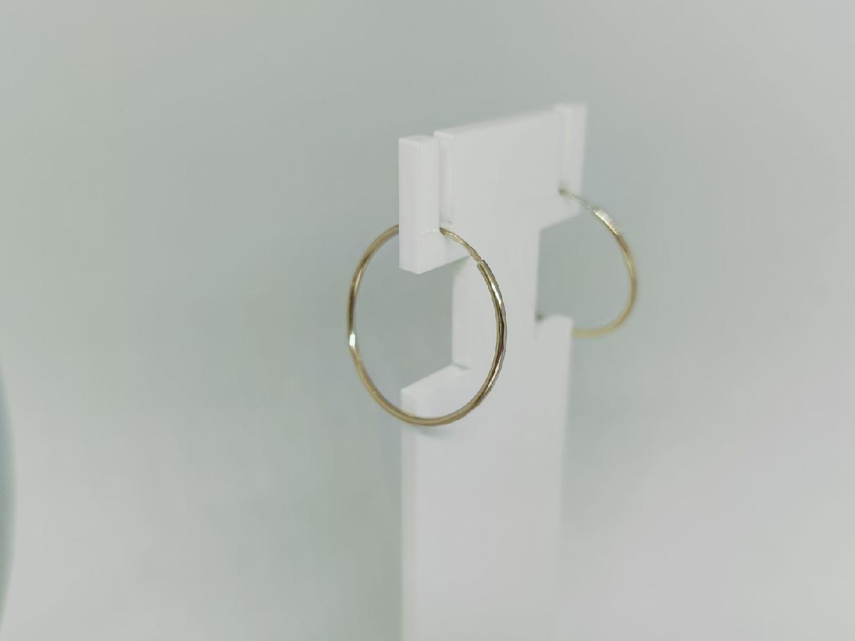 СКОН585 СЕРЬГИ КОНГО (Au 585)