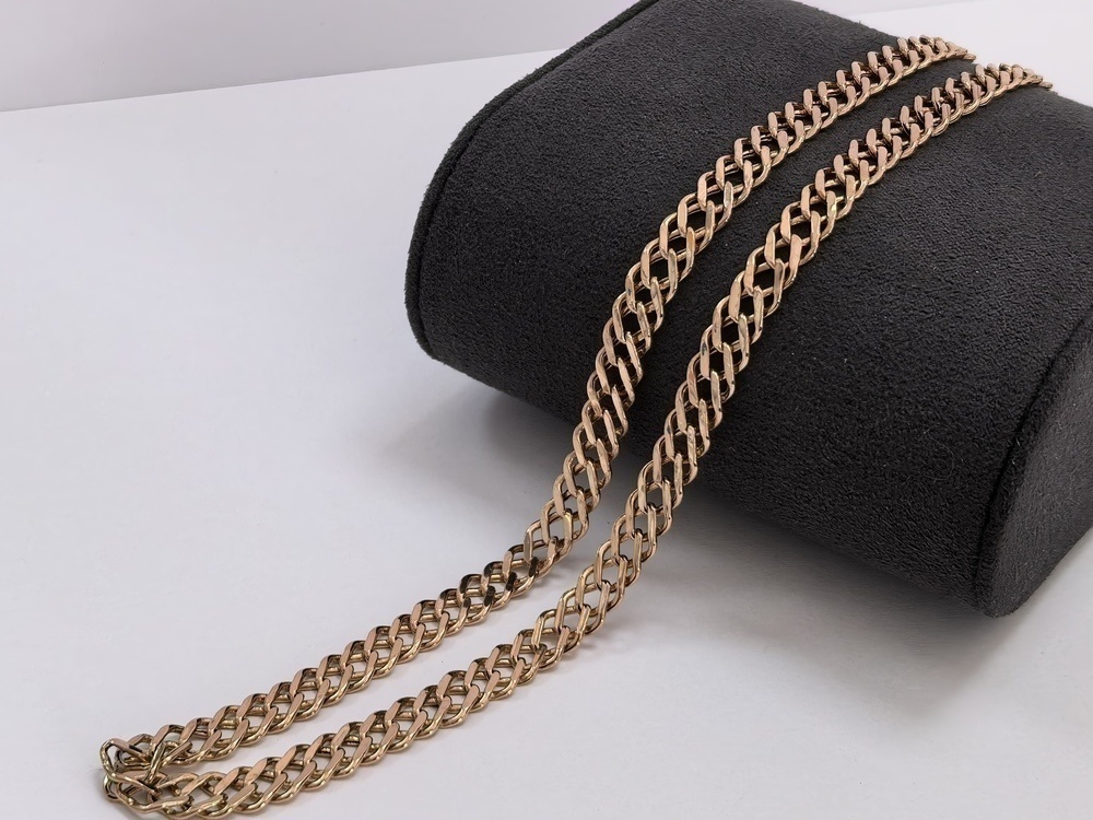 ЦПР2585 ЦЕПЬ ПУСТОТЕЛАЯ Ромб двойной (Au 585)