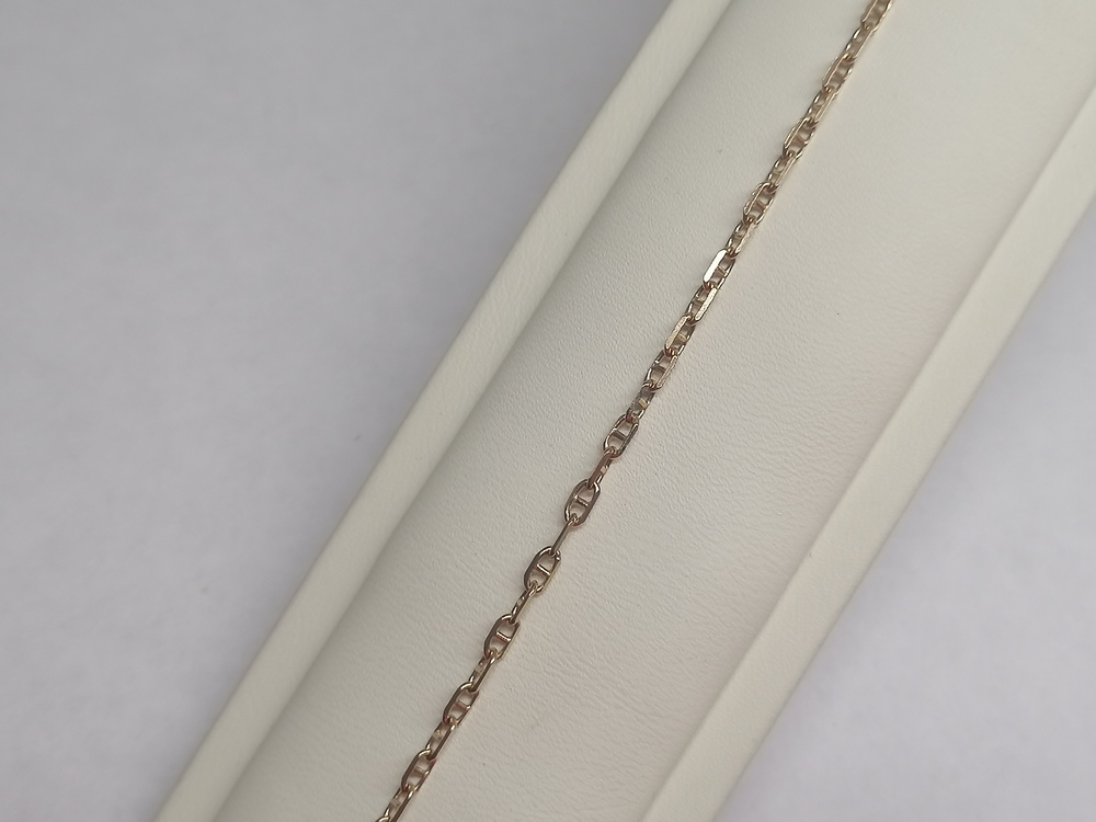 БРАСЛЕТ ПОЛНОВЕСНЫЙ Морское (Мыльница) Au 585