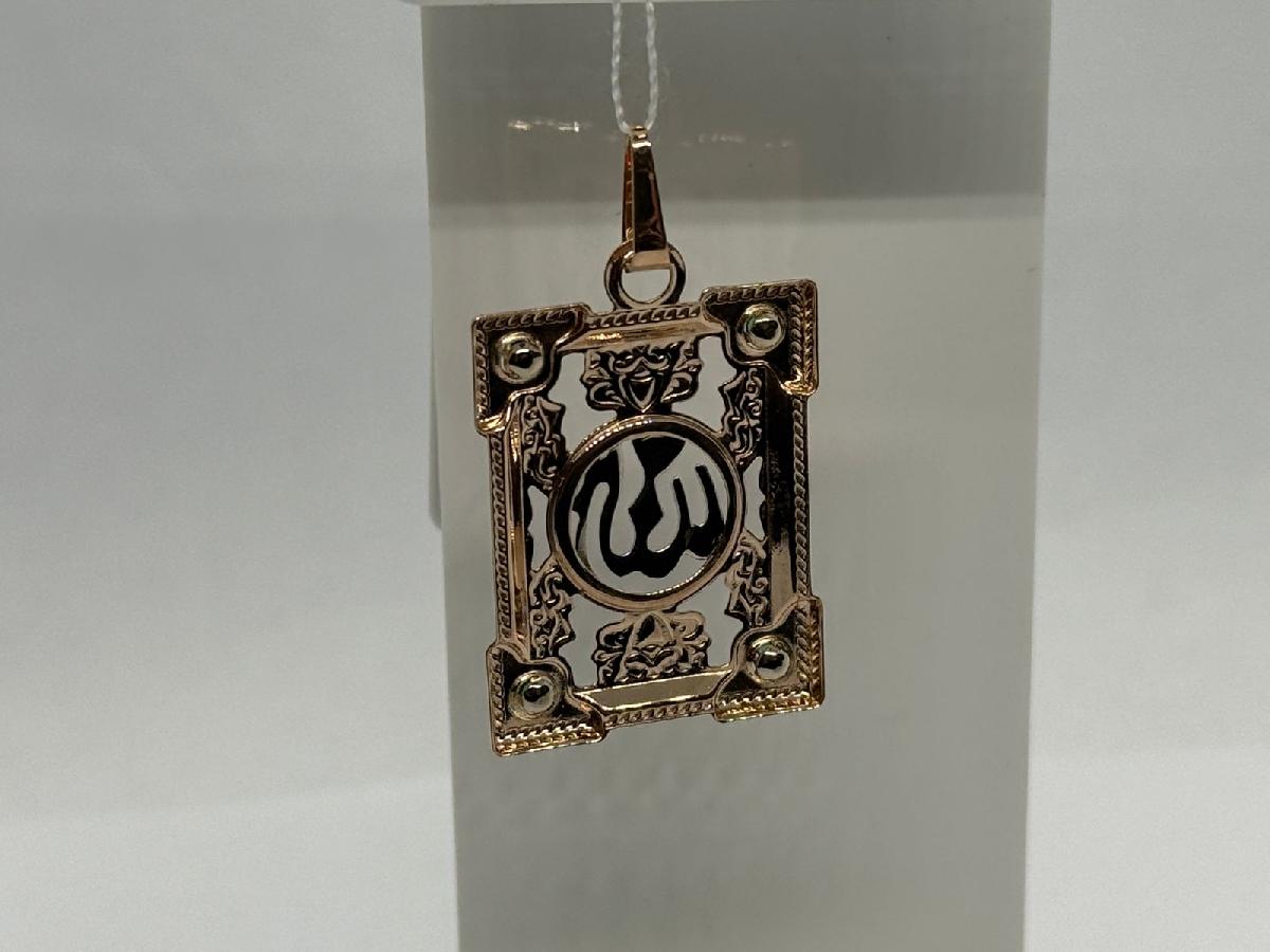 ПОДВЕСКА МЕЧЕТЬ с камнями (Au 585) ПОДВЕСКА МЕЧЕТЬ с камнями (Au 585)