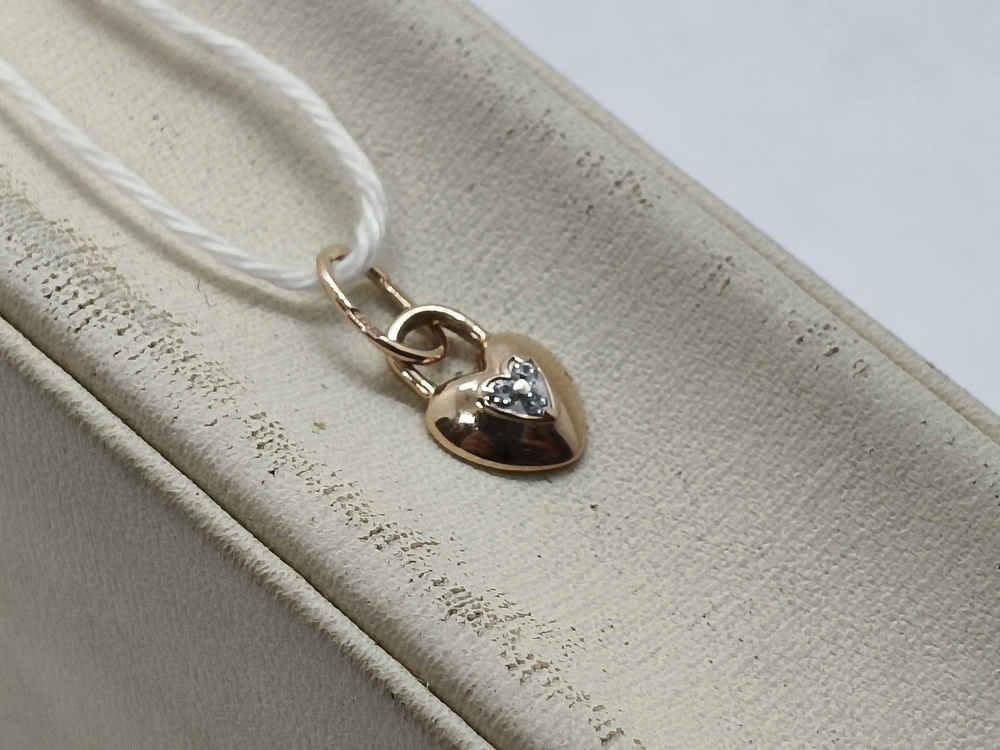 ПОДВЕСКА С КАМНЯМИ (Au 585)