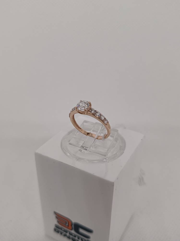 КОЛКМИ585 КОЛЬЦО С КАМНЯМИ (Au 585)
