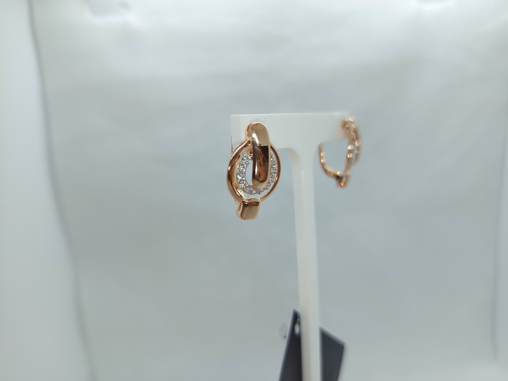 СЕРЬГИ С КАМНЯМИ (Au 585)