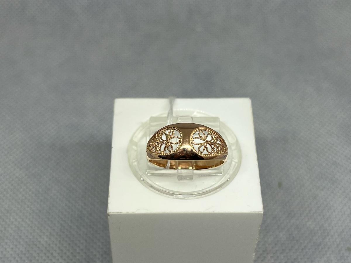 КОЛБКМ583 КОЛЬЦО БЕЗ КАМНЯ (Au 583)