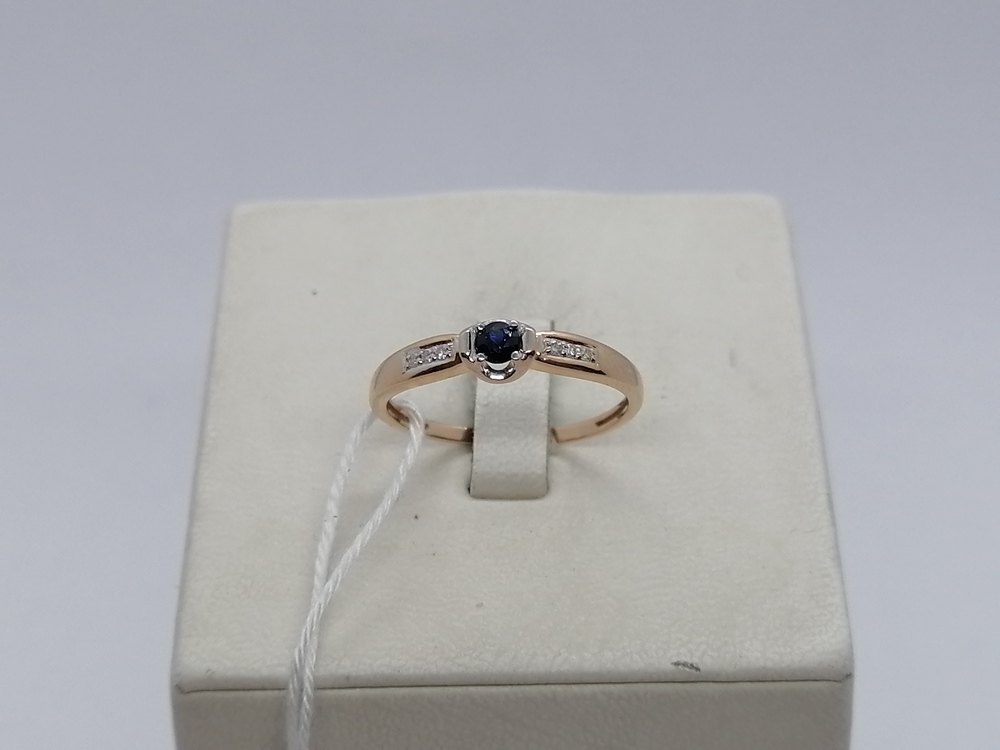 КОЛЬЦО БРИЛЛИАНТ Au 585