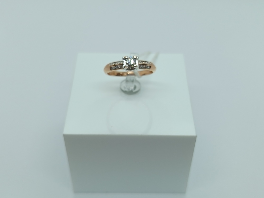 КОЛЬЦО БРИЛЛИАНТ Au 585