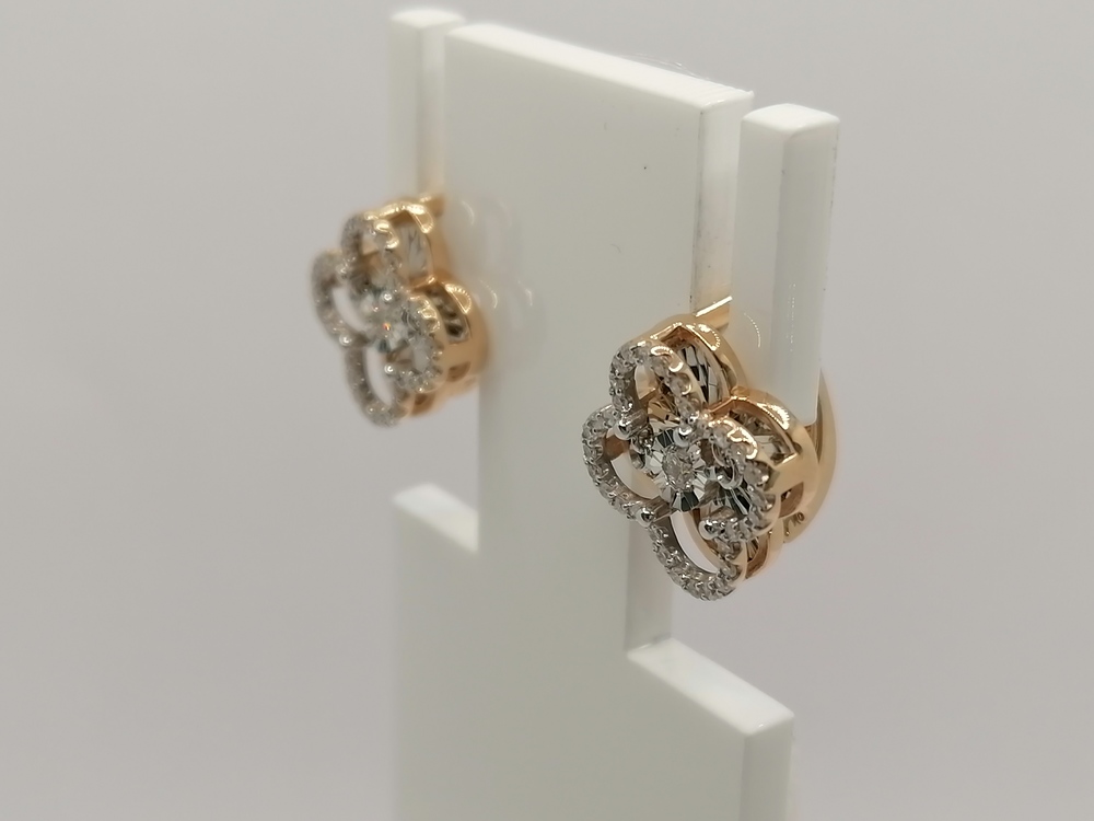 СЕРЬГИ БРИЛЛИАНТ (Au 585)