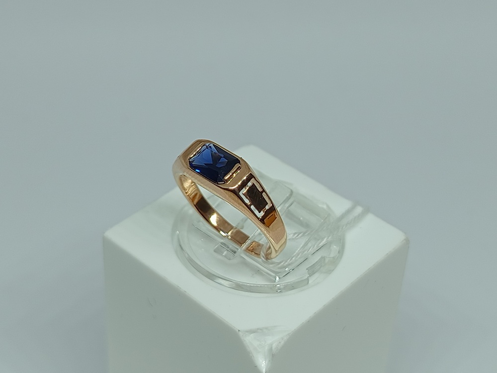 ПЕЧАТКА С КАМНЕМ (Au 585)