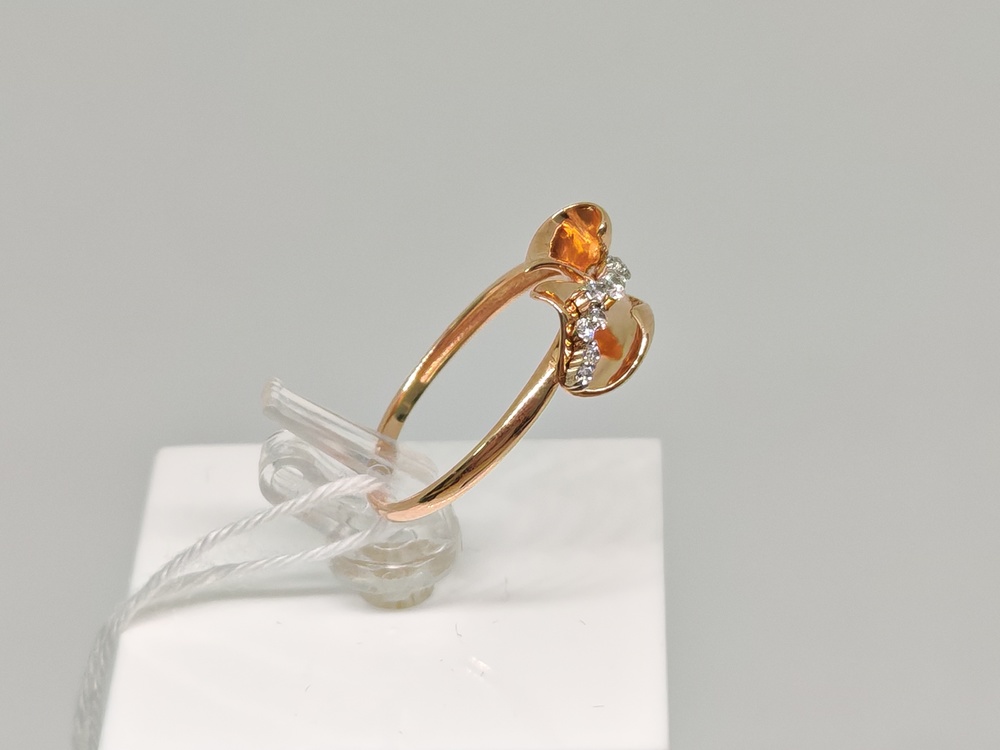 КОЛКМИ585 КОЛЬЦО С КАМНЯМИ (Au 585)