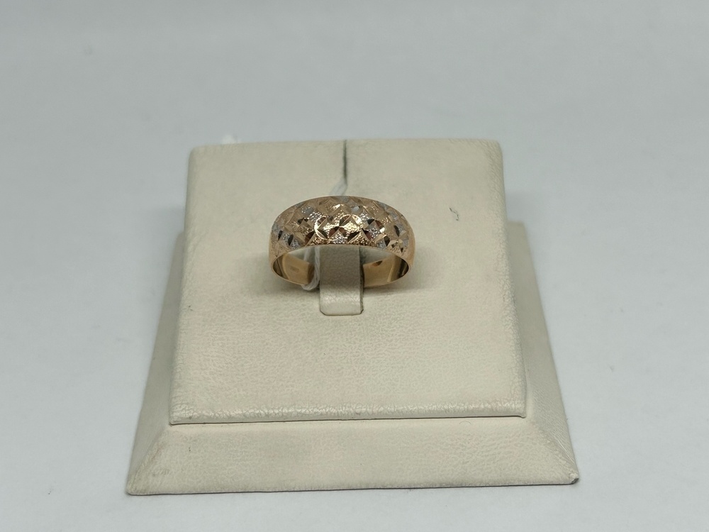 КОЛБКМ585 КОЛЬЦО БЕЗ КАМНЯ (Au 585)