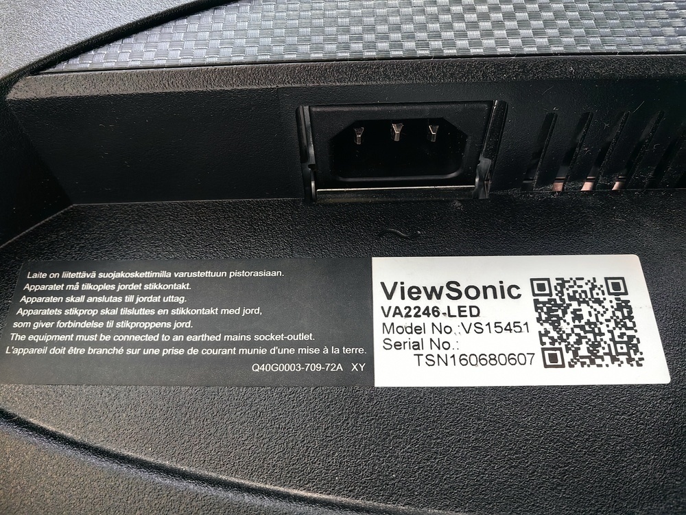 Монитор Viewsonic VA2246-LED