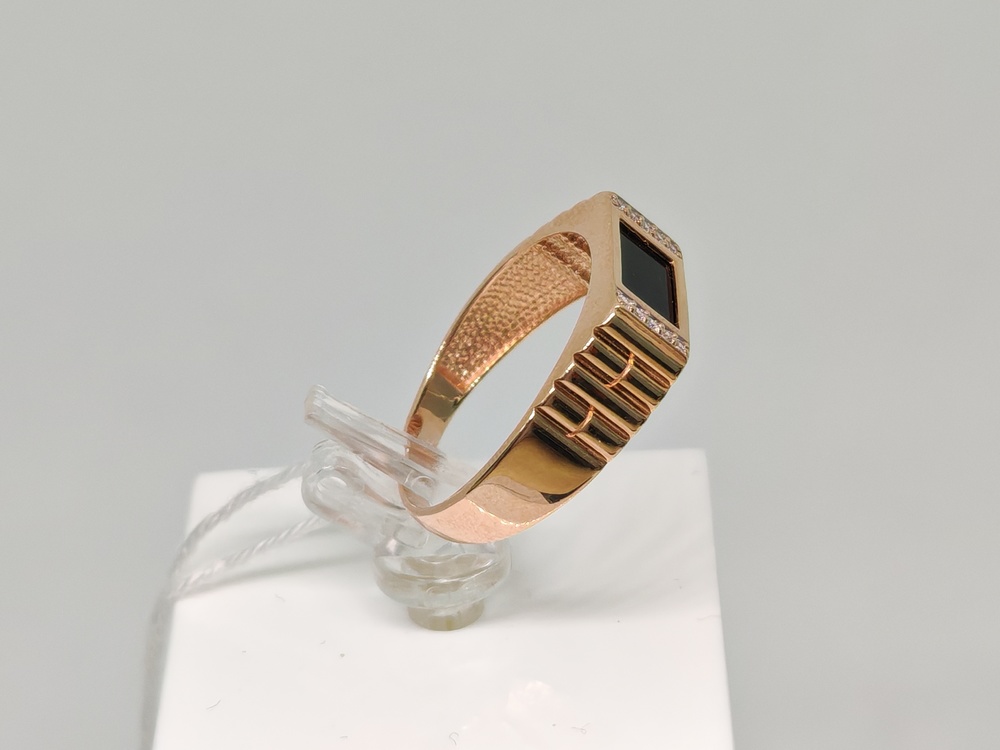 ПЕЧКМИ585 ПЕЧАТКА С КАМНЯМИ (Au 585)